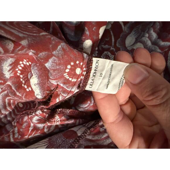 Ulla Johnson Nanette Midi Dress Size 10 $445 MSRP!! - Picture 8 of 8